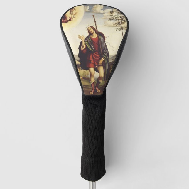 Saint Roch by Francesco Francia  Golf Head Cover (Front)