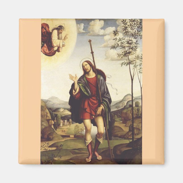Saint Roch by Francesco Francia  Magnet (Front)