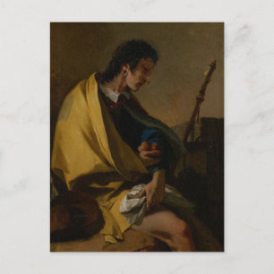 Saint Roch by Giovanni Batista Tiepolo Postcard