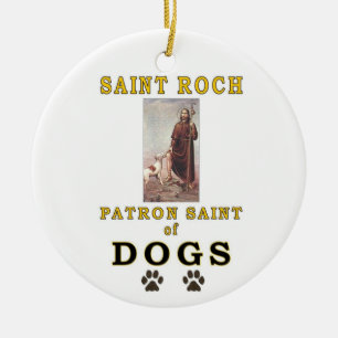 SAINT ROCH CERAMIC TREE DECORATION