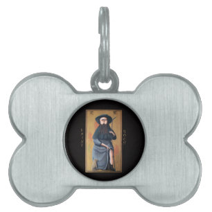 Saint Roch Patron Saint of Dogs by Tim Campbell Pet Tag