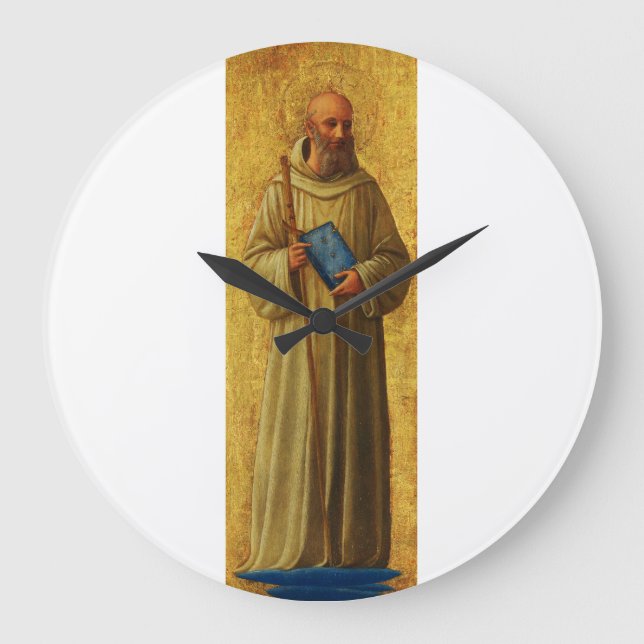 Saint Romuald the founder of the Camaldolese Large Clock (Front)