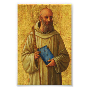 Saint Romuald the founder of the Camaldolese Photo Print