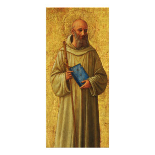 Saint Romuald the founder of the Camaldolese Rack Card