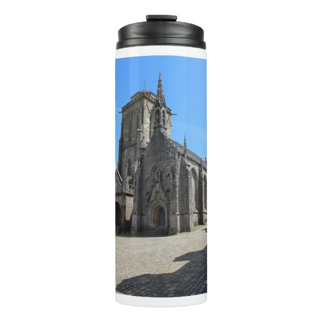 Saint Ronan church in Locronan Thermal Tumbler (Front)