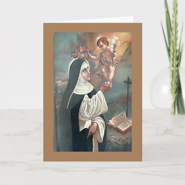 Saint Rose of Lima Card (Front)