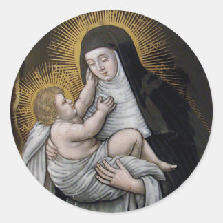 SAINT ROSE OF LIMA CLASSIC ROUND STICKER