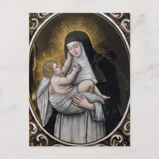 SAINT ROSE OF LIMA POSTCARD