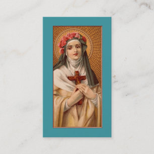 Saint Rose of Lima Prayer or Business Card