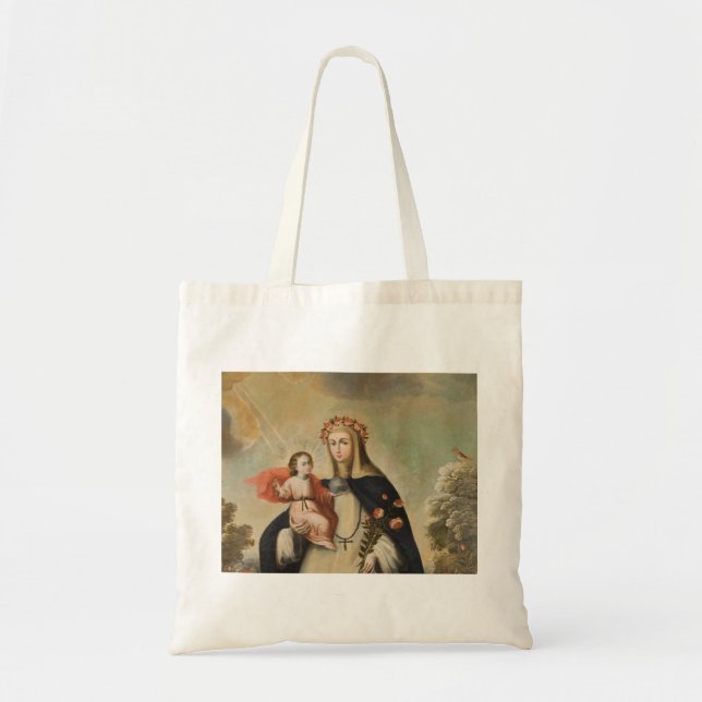 SAINT ROSE OF LIMA TOTE BAG (Front)