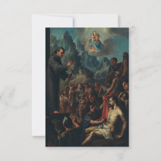 Saint Salvador of Horta Holy Card
