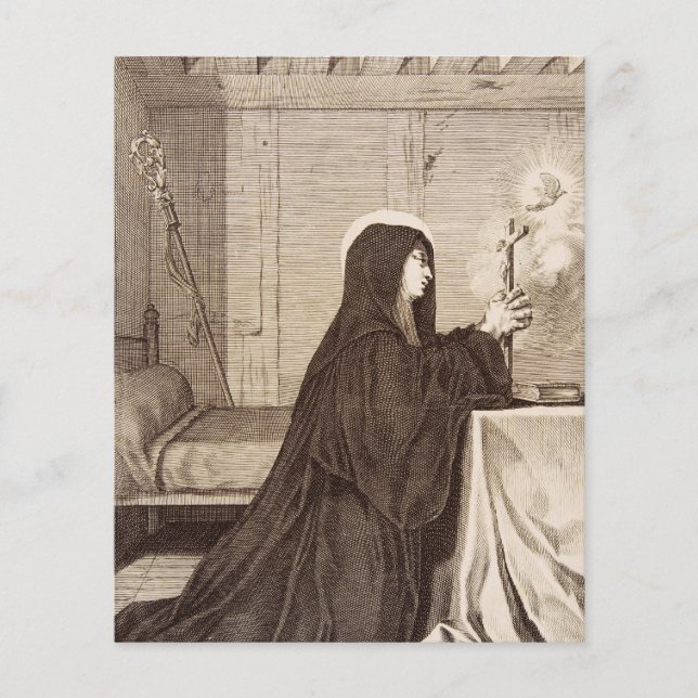 Saint Scholastica Twin Sister of Saint Benedict (Front)