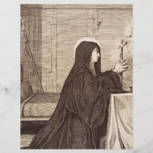 Saint Scholastica Twin Sister of Saint Benedict Flyer