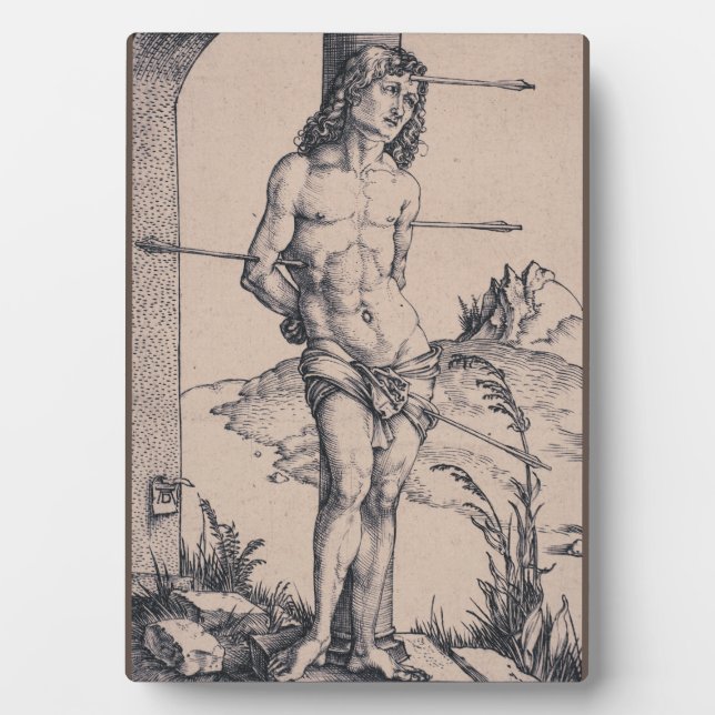 Saint Sebastian Bound to the Column Plaque (Front)