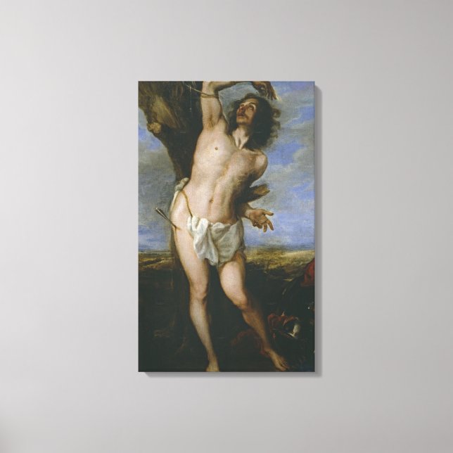 Saint Sebastian Canvas Print (Front)