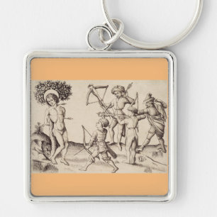 Saint Sebastian Captain of the Praetorian Key Ring