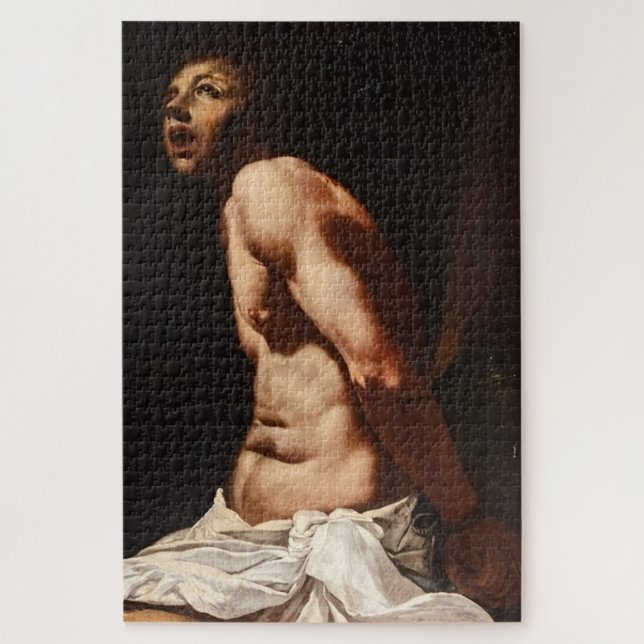 Saint Sebastian – Caravaggio Jigsaw Puzzle (Vertical)