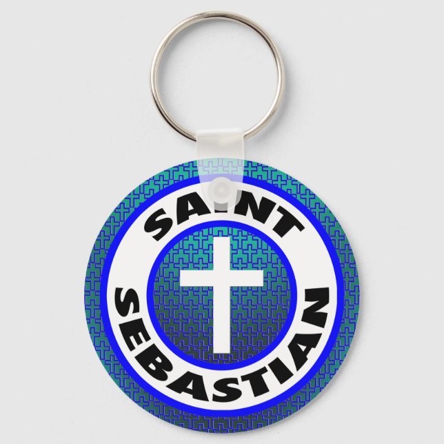Saint Sebastian Key Ring (Front)