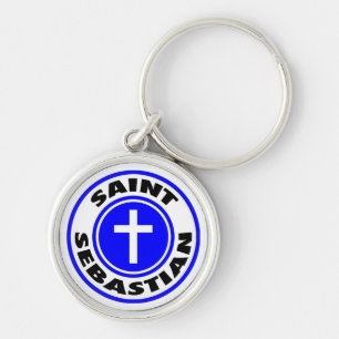 Saint Sebastian Key Ring