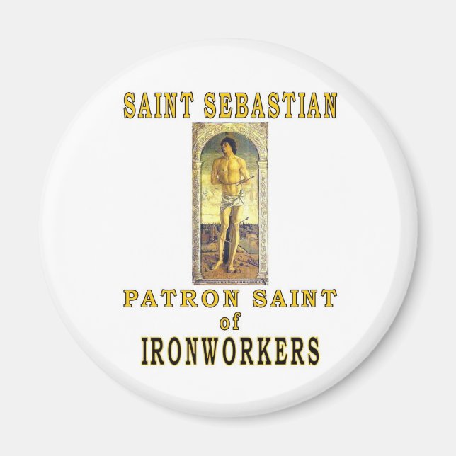SAINT SEBASTIAN MAGNET (Front)