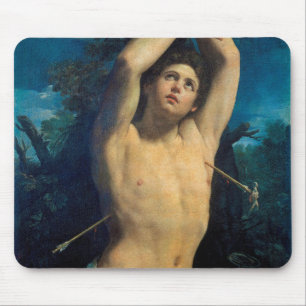 Saint Sebastian (St. Sebastian), Guido Reni Mouse Mat