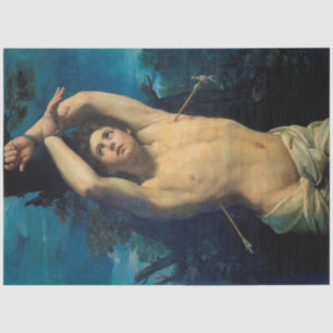 Saint Sebastian (St. Sebastian), Guido Reni Tissue Paper