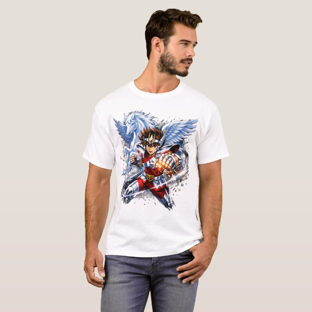 Saint Seiya Pegasus T-Shirt (Front Full)