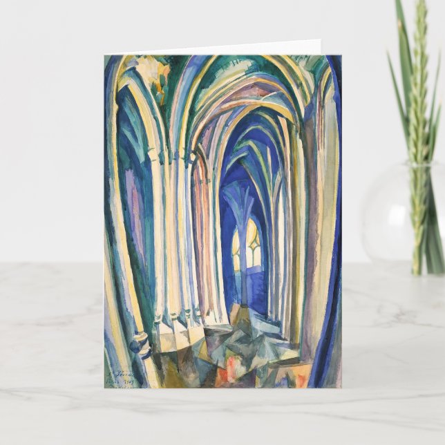 Saint-Séverin | Robert Delaunay | Card (Front)