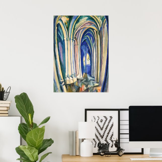 Saint-Séverin | Robert Delaunay | Poster (Home Office)