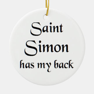 saint simon coffee mug ceramic tree decoration