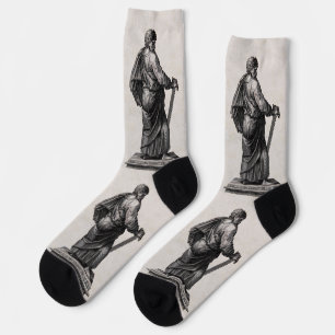 Saint Simon the Zealot Apostle and Preacher Socks