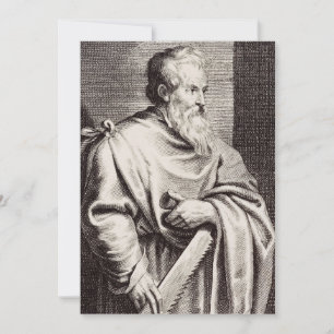 Saint Simon the Zealot Apostle of Jesus Invitation