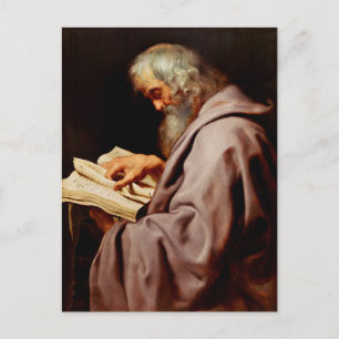 Saint Simon the Zealot by Peter Paul Rubens Postcard
