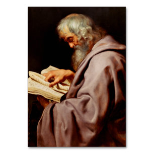 Saint Simon the Zealot by Peter Paul Rubens Table Number