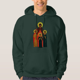 Saint Sophia and Her Daughters The Eternal Virtues Hoodie