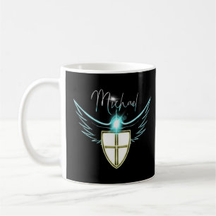 Saint St Michael Catholic Archangel Angel  Coffee Mug