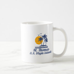 Saint St Thomas Us Virgin Islands Beach Caribbean  Coffee Mug