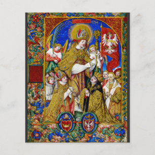 Saint Stanislaus Bishop and Martyr Fine Art