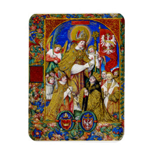 Saint Stanislaus Bishop and Martyr Fine Art Magnet