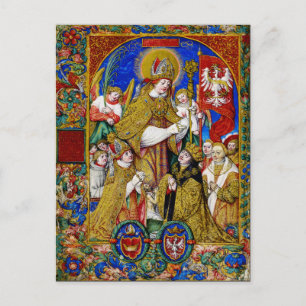 Saint Stanislaus Bishop and Martyr Fine Art Postcard