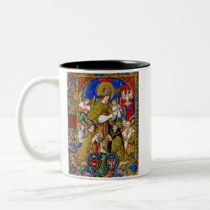 Saint Stanislaus Bishop and Martyr Fine Art Two-Tone Coffee Mug