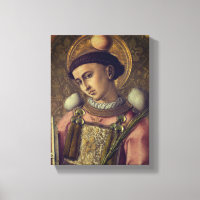 Saint Stephen (by Carlo Crivelli, 1476)