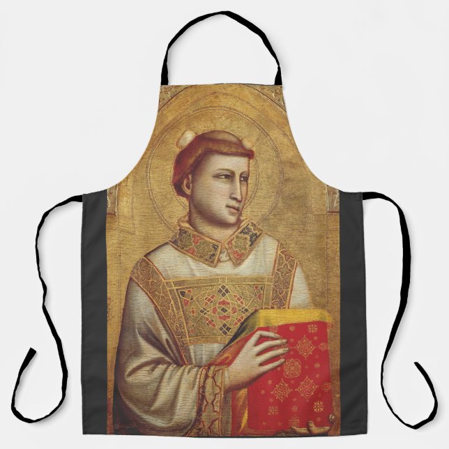 Saint Stephen by Giotto Apron (Front)