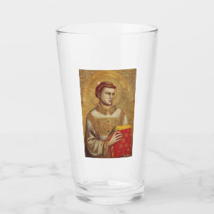 Saint Stephen by Giotto Fine Art Reproduction Glass