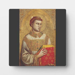 Saint Stephen by Giotto Fine Art Reproduction Plaque
