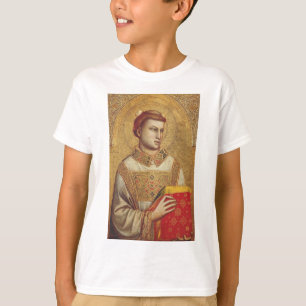 Saint Stephen by Giotto Fine Art Reproduction T-Shirt
