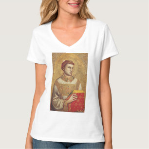 Saint Stephen by Giotto Fine Art Reproduction T-Shirt