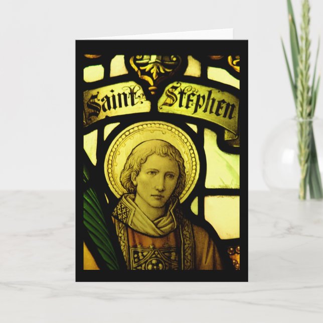 Saint Stephen Card (Front)