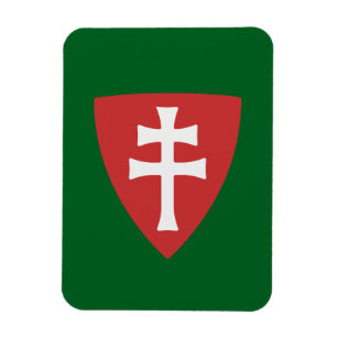 saint stephen hungarian cross symbol hungary king  magnet