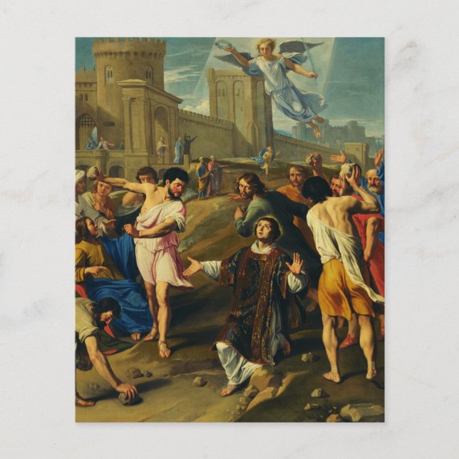 Saint Stephen the Protomartyr Art Iconography (Front)